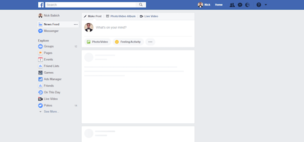 Facebook uses skeleton screens to fill out the UI as content loads incrementally. 