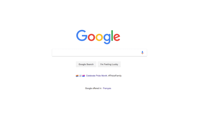  Screenshot of Google homescreen