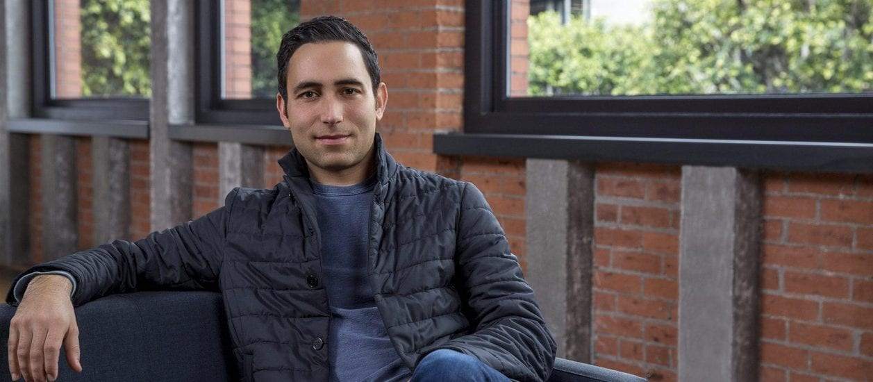 Scott Belsky sitting in chair