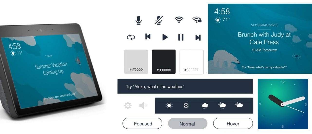 Includes APL! The Amazon Alexa VUI kit empowers designers by giving them the best starting point when venturing into voice-enabled design in Adobe XD.