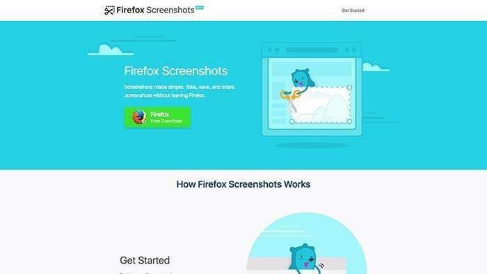 A screenshot of Firefox Screenshots