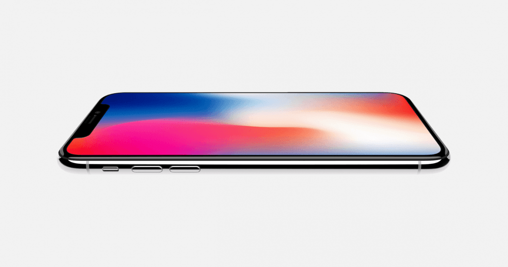 Photograph of iPhone X