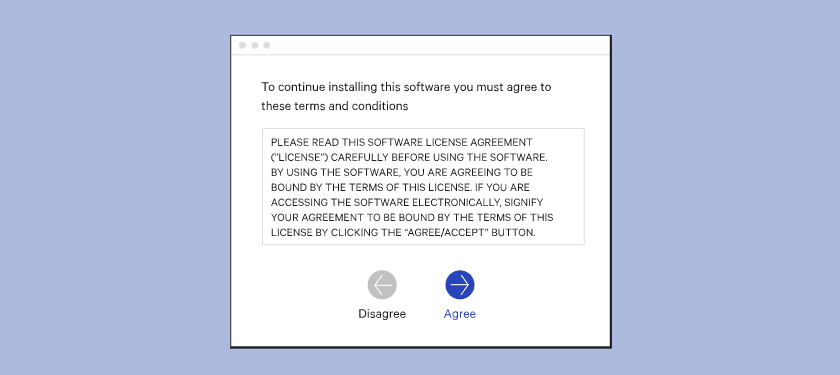 Terms and conditions can be next-to impossible for most users to fully read and comprehend, even though they include important information on what data users are surrendering by simply clicking 