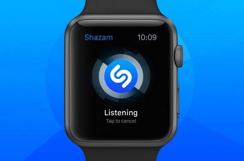 shazam on Apple watch