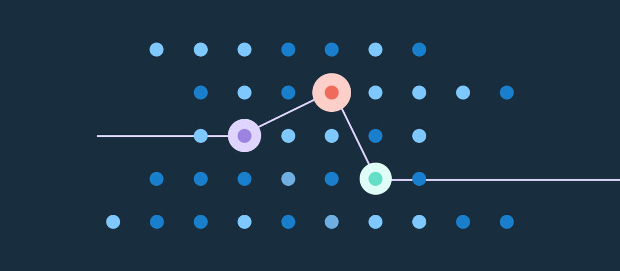 Abstract representation of the steps you need to take to start and continue running a successful design business.