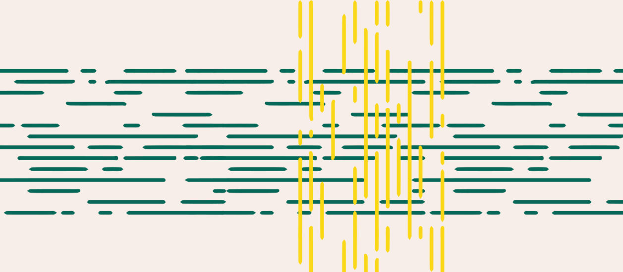 An abstract depiction of an information architecture.