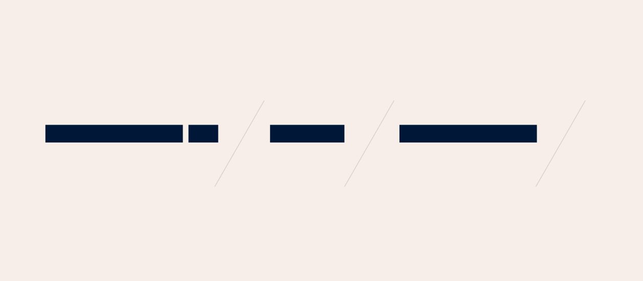 dashed lines that indicate a url structure