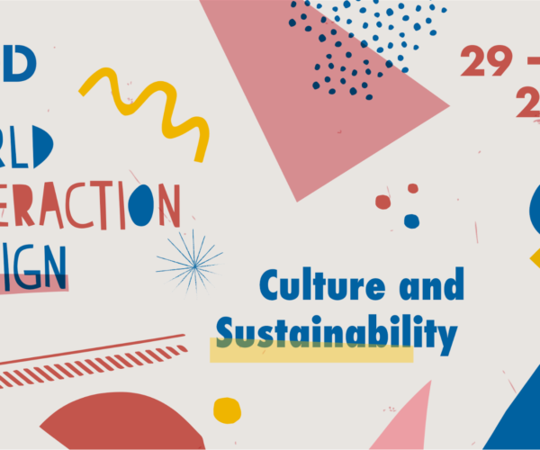 Promotional illustration for World Interaction Design Day 2020: Culture & Sustainability, hosted on September 29.