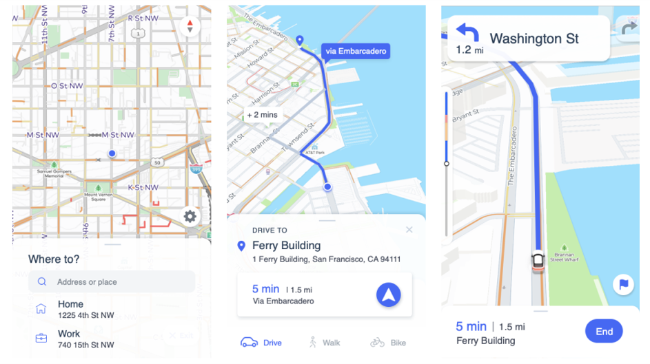 Good visual hierarchy makes it easier to understand the map.