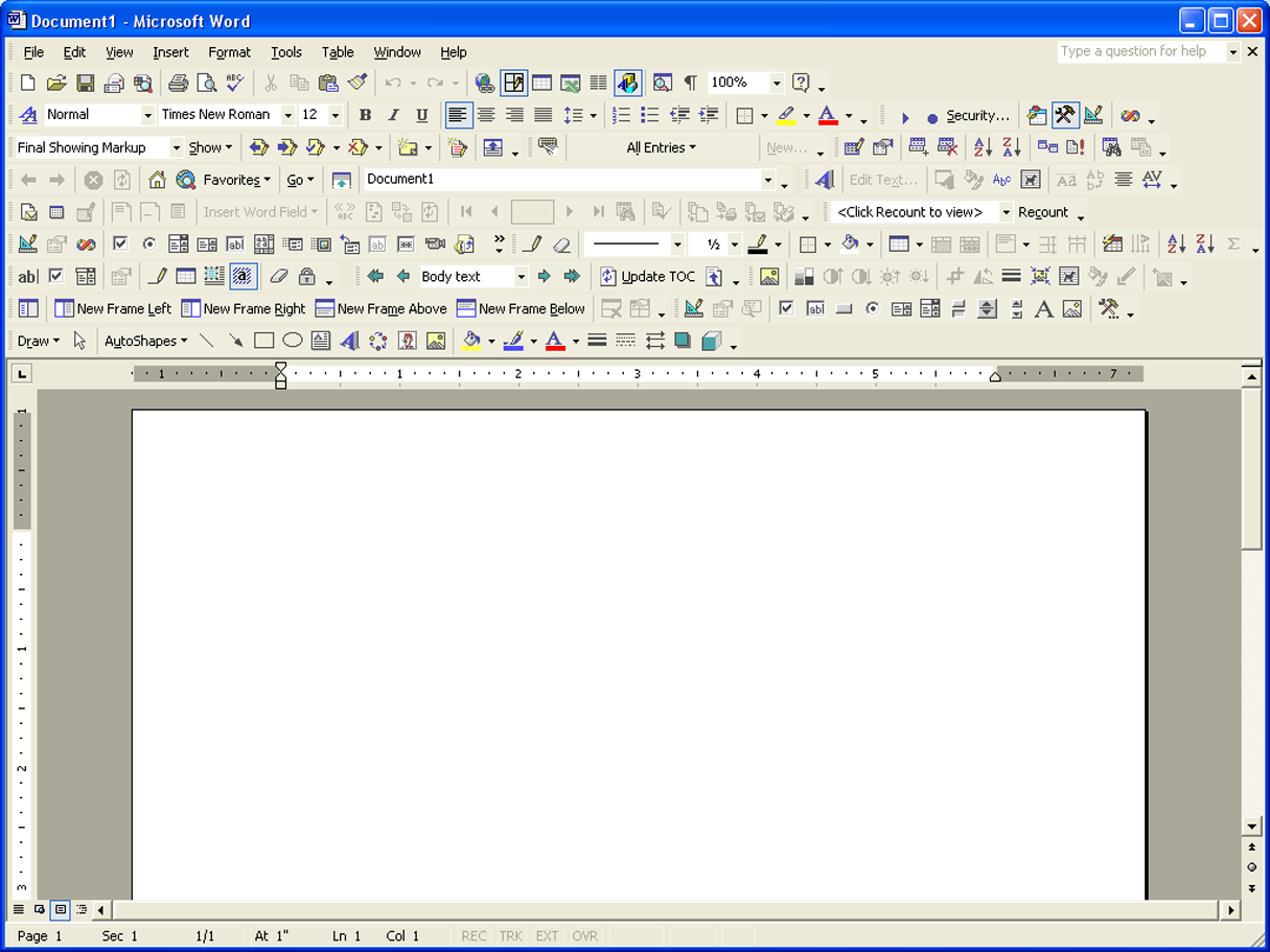 Too many visible options create visual clutter in Microsoft Word.