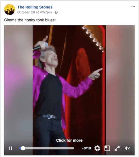  Facebook videos are set to autoplay, but no sound will play unless users show that they’re watching the video ━ i.e. by interacting with the video.