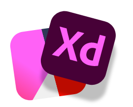 Icon with the Adobe XD logo
